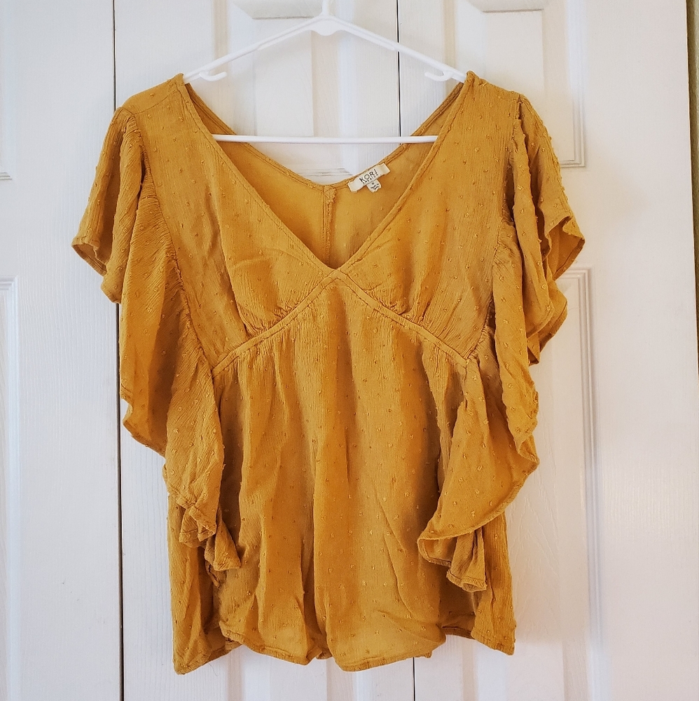 Mustard Boutique Blouse